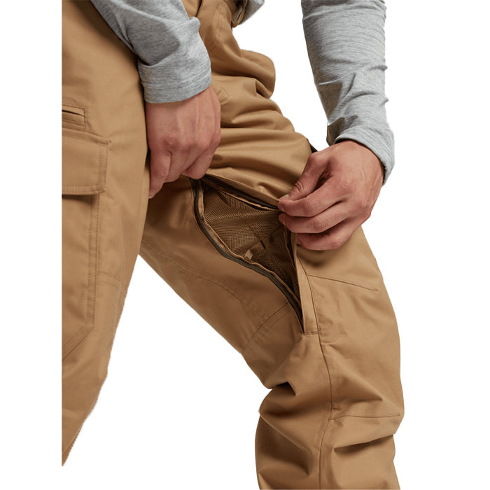 日本正規品 スノーボード ウェア バートン パンツ 23-24 BURTON MEN'S 2L CARGO PANTS - RELAXED FIT Kelp メンズ 男性 カーゴパンツ