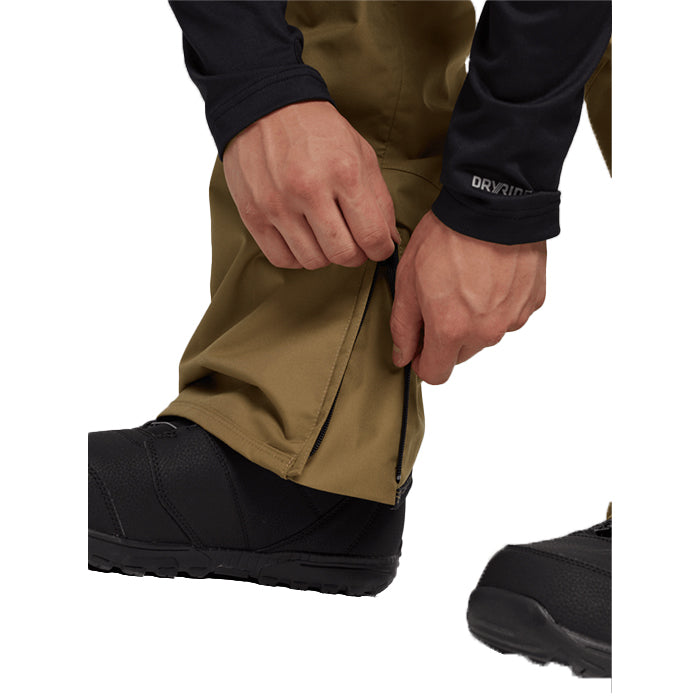 日本正規品 スノーボード ウェア バートン パンツ 23-24 BURTON MEN'S 2L CARGO PANTS - RELAXED FIT Martini Olive メンズ 男性 カーゴパンツ