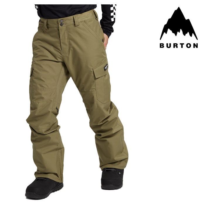 日本正規品 スノーボード ウェア バートン パンツ 23-24 BURTON MEN'S 2L CARGO PANTS - RELAXED FIT Martini Olive メンズ 男性 カーゴパンツ