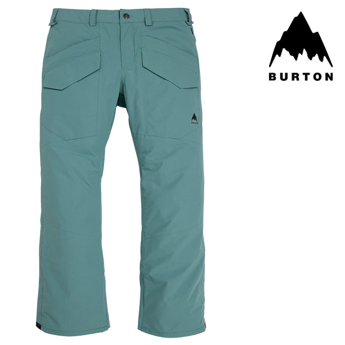 日本正規品 スノーボード ウェア バートン パンツ 23-24 BURTON MEN'S COVERT 2.0 PANTS Rock Lichen コバート パンツ メンズ 男性