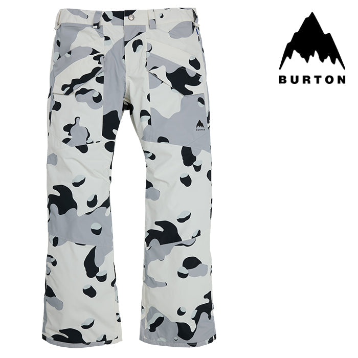 BURTON MEN'S バートン ウェア パンツ 23-24 COVERT 2.0 PANTS Stout White Cookie Camo コバート パンツ メンズ 男性 スノーボード 日本正規品 予約