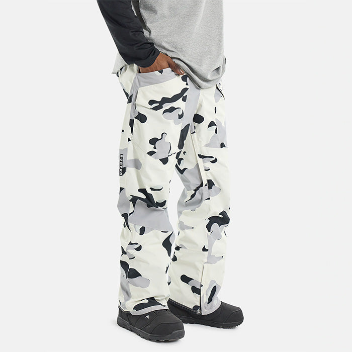 日本正規品 スノーボード ウェア バートン パンツ 23-24 BURTON MEN'S COVERT 2.0 PANTS Stout White Cookie Camo コバート パンツ メンズ 男性