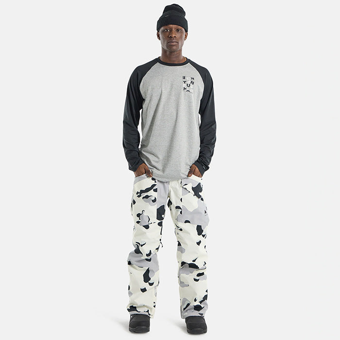 日本正規品 スノーボード ウェア バートン パンツ 23-24 BURTON MEN'S COVERT 2.0 PANTS Stout White Cookie Camo コバート パンツ メンズ 男性