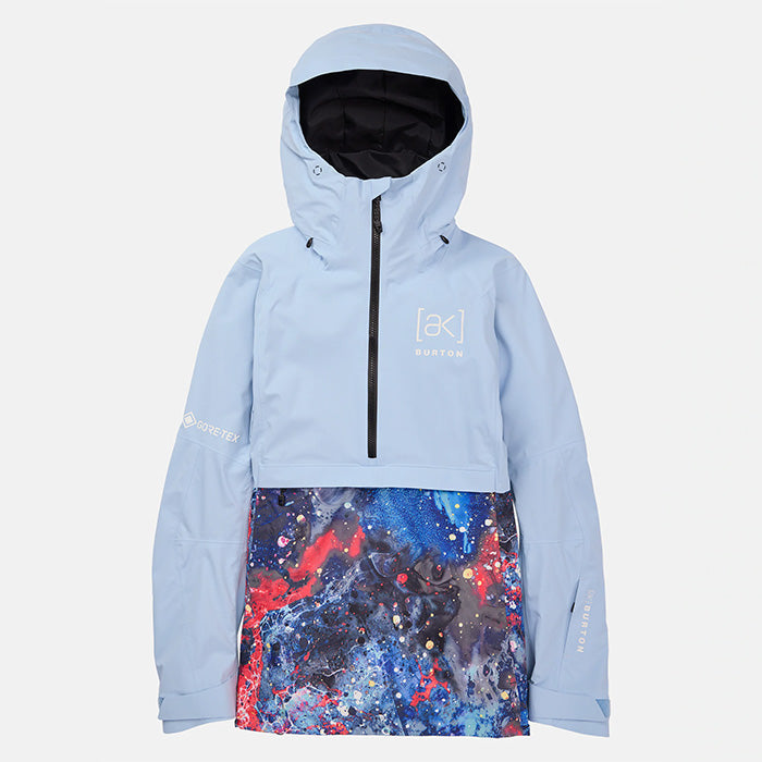 日本正規品 スノーボード ウェア バートン ジャケット 23-24 BURTON WOMEN'S [AK] KIMMY GORE-TEX 2L ANORAK JACKET Moonrise/Nebula ウィメンズ