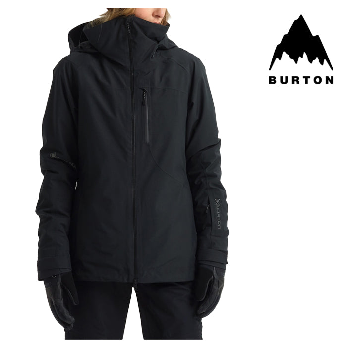 日本正規品 スノーボード ウェア バートン ジャケット 23-24 BURTON WOMEN'S [AK] EMBARK GORE-TEX 2L JACKET True Black ウィメンズ 女性 ゴアテックス