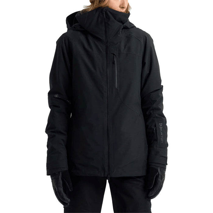 日本正規品 スノーボード ウェア バートン ジャケット 23-24 BURTON WOMEN'S [AK] EMBARK GORE-TEX 2L JACKET True Black ウィメンズ 女性 ゴアテックス