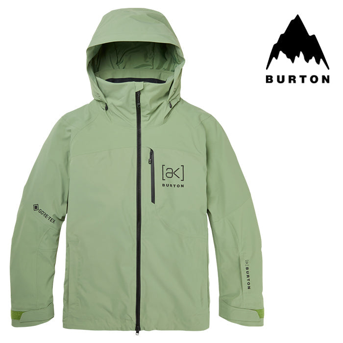 日本正規品 スノーボード ウェア バートン ジャケット 23-24 BURTON WOMEN'S [AK] EMBARK GORE-TEX 2L JACKET Hedge Green ウィメンズ 女性 ゴアテックス