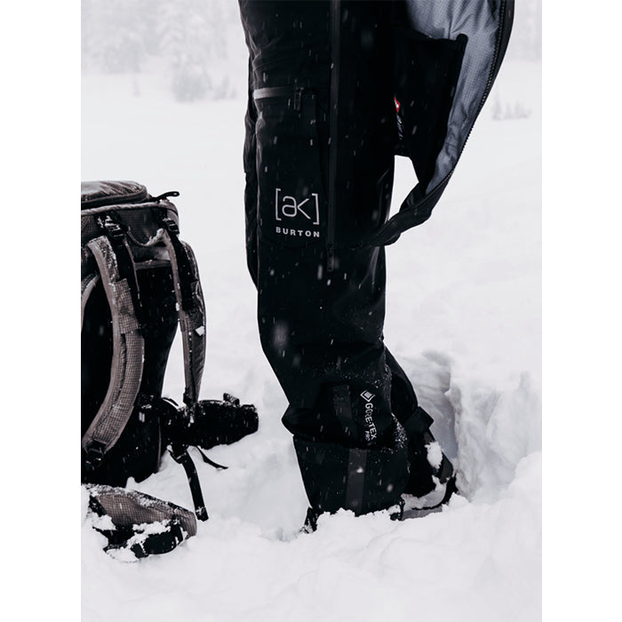 日本正規品 スノーボード ウェア バートン パンツ 23-24 BURTON WOMEN'S [AK] TUSK GORE-TEX PRO 3L HI-TOP BIB PANTS True Black ウィメンズ ビブパンツ