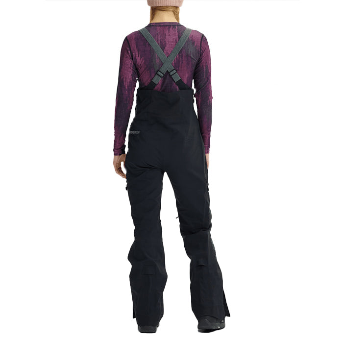 日本正規品 スノーボード ウェア バートン パンツ 23-24 BURTON WOMEN'S [AK] KIMMY GORE-TEX 3L STRETCH BIB PANTS True Black ウィメンズ ビブパンツ