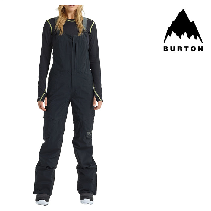 日本正規品 スノーボード ウェア バートン パンツ 23-24 BURTON WOMEN'S [AK] KIMMY GORE-TEX 2L BIB PANTS True Black ウィメンズ ビブパンツ