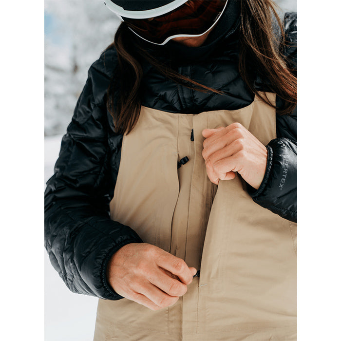 日本正規品 スノーボード ウェア バートン パンツ 23-24 BURTON WOMEN'S [AK] KIMMY GORE-TEX 2L BIB PANTS Kelp ウィメンズ 女性 ゴアテックス ビブパンツ