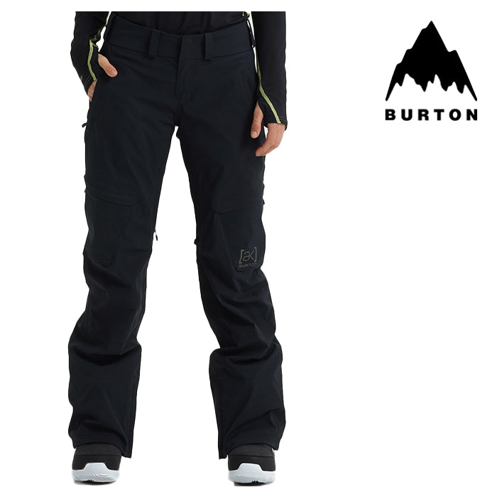 日本正規品 スノーボード ウェア バートン パンツ 23-24 BURTON WOMEN'S [AK] SUMMIT GORE-TEX 2L PANTS True Black ウィメンズ 女性 ゴアテックス