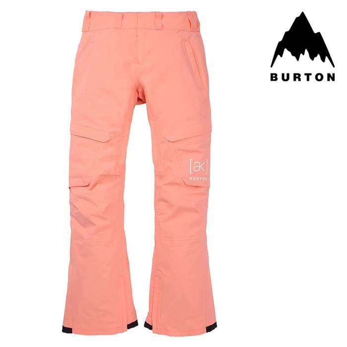 BURTON WOMEN'S バートン ウェア パンツ 23-24 [AK] SUMMIT GORE-TEX 2L PANTS Reef Pink ウィメンズ 女性 ゴアテックス スノーボード 日本正規品 即日発送