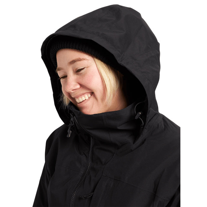 日本正規品 スノーボード ウェア バートン ジャケット 23-24 BURTON WOMEN'S PILLOWLINE GORE-TEX 2L JACKET True Black ウィメンズ 女性 ゴアテックス