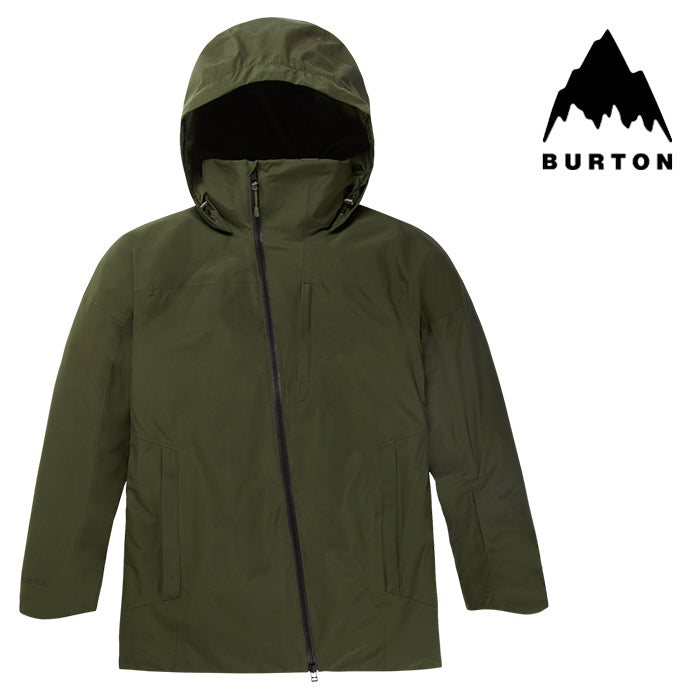 日本正規品 スノーボード ウェア バートン ジャケット 23-24 BURTON WOMEN'S PILLOWLINE GORE-TEX 2L JACKET Forest Night ウィメンズ 女性 ゴアテックス