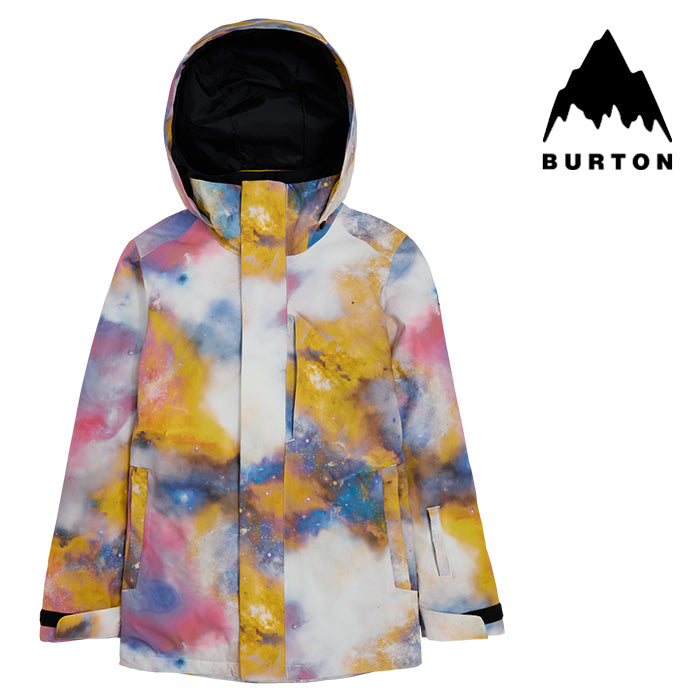 日本正規品 スノーボード ウェア バートン ジャケット 23-24 BURTON WOMEN'S JET RIDGE JACKET Stout White Voyager ウィメンズ 女性