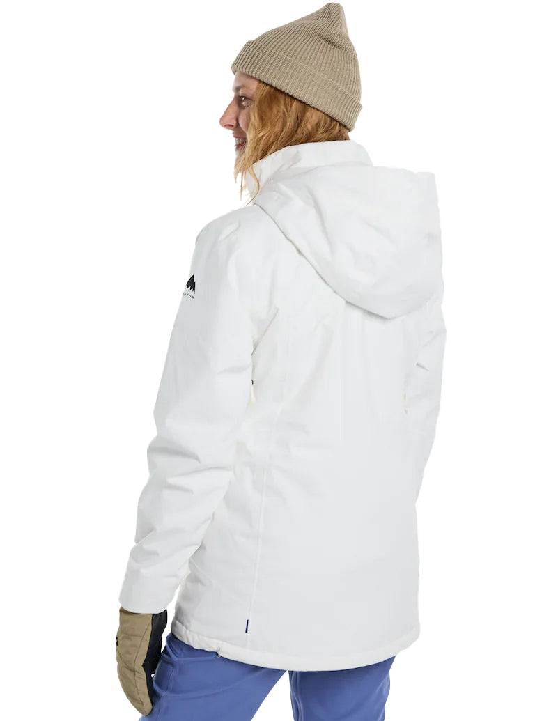 日本正規品 スノーボード ウェア バートン ジャケット 23-24 BURTON WOMEN'S JET RIDGE JACKET Stout White ウィメンズ 女性