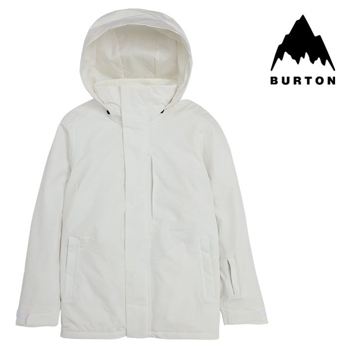 日本正規品 スノーボード ウェア バートン ジャケット 23-24 BURTON WOMEN'S JET RIDGE JACKET Stout White ウィメンズ 女性