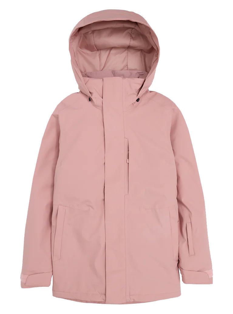 日本正規品 スノーボード ウェア バートン ジャケット 23-24 BURTON WOMEN'S JET RIDGE JACKET Powder Blush ウィメンズ 女性