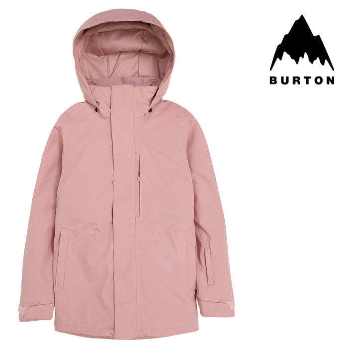 日本正規品 スノーボード ウェア バートン ジャケット 23-24 BURTON WOMEN'S JET RIDGE JACKET Powder Blush ウィメンズ 女性