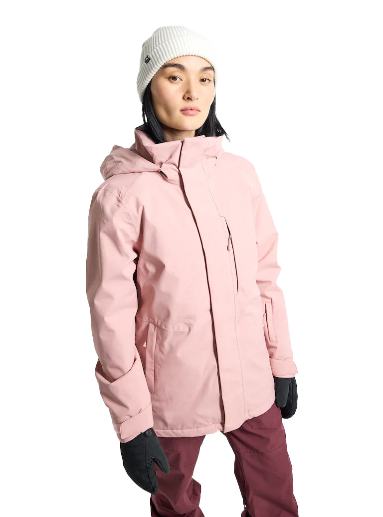 日本正規品 スノーボード ウェア バートン ジャケット 23-24 BURTON WOMEN'S JET RIDGE JACKET Powder Blush ウィメンズ 女性