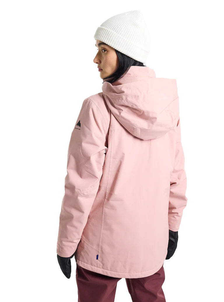 日本正規品 スノーボード ウェア バートン ジャケット 23-24 BURTON WOMEN'S JET RIDGE JACKET Powder Blush ウィメンズ 女性