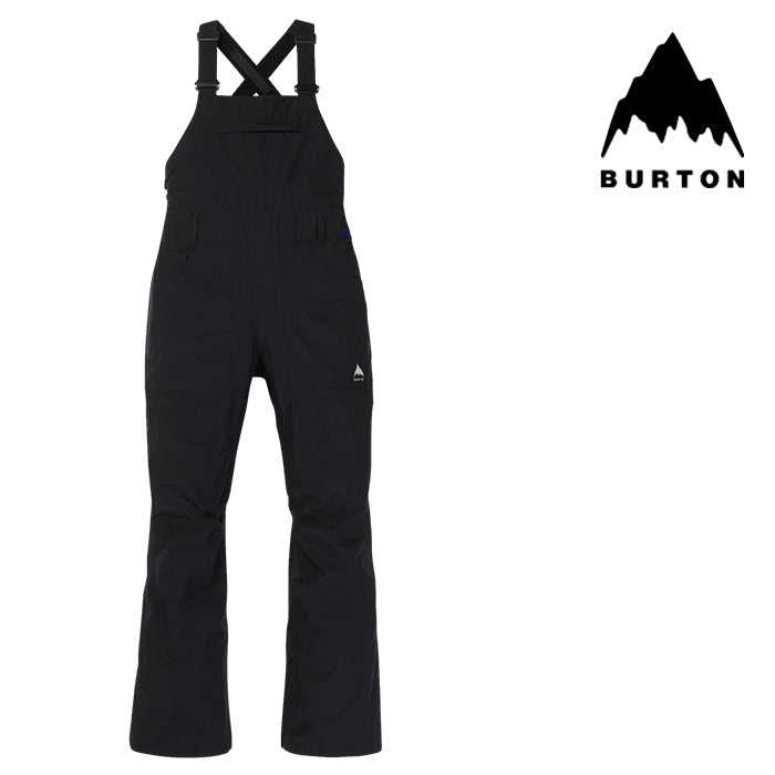 日本正規品 スノーボード ウェア バートン パンツ 23-24 BURTON WOMEN'S AVALON GORE-TEX 2L BIB PANTS True Black ウィメンズ ゴアテックス ビブパンツ