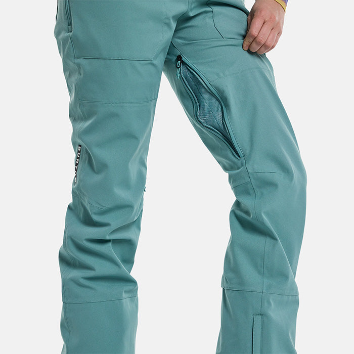 日本正規品 スノーボード ウェア バートン パンツ 23-24 BURTON WOMEN'S AVALON STRETCH 2L BIB PANTS Rock Lichen ウィメンズ 女性 ビブパンツ