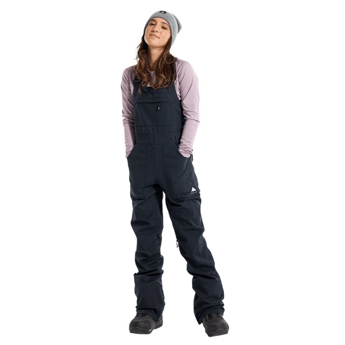 日本正規品 スノーボード ウェア バートン パンツ 23-24 BURTON WOMEN'S AVALON STRETCH 2L BIB PANTS True Black ウィメンズ 女性 ビブパンツ