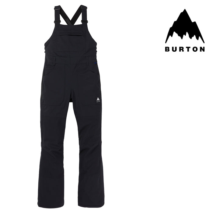 日本正規品 スノーボード ウェア バートン パンツ 23-24 BURTON WOMEN'S AVALON STRETCH 2L BIB PANTS True Black ウィメンズ 女性 ビブパンツ