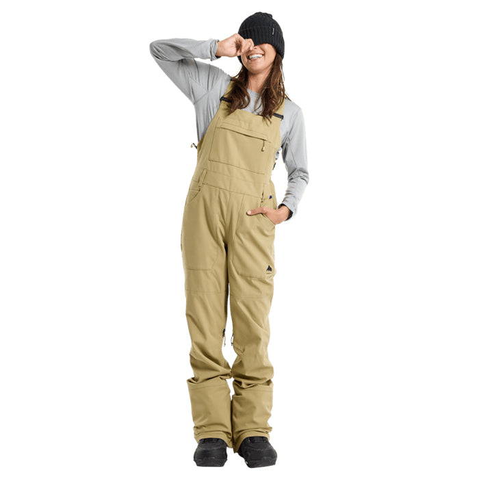 日本正規品 スノーボード ウェア バートン パンツ 23-24 BURTON WOMEN'S AVALON STRETCH 2L BIB PANTS Kelp ウィメンズ 女性 ビブパンツ