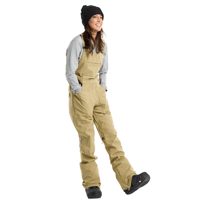 日本正規品 スノーボード ウェア バートン パンツ 23-24 BURTON WOMEN'S AVALON STRETCH 2L BIB PANTS Kelp ウィメンズ 女性 ビブパンツ