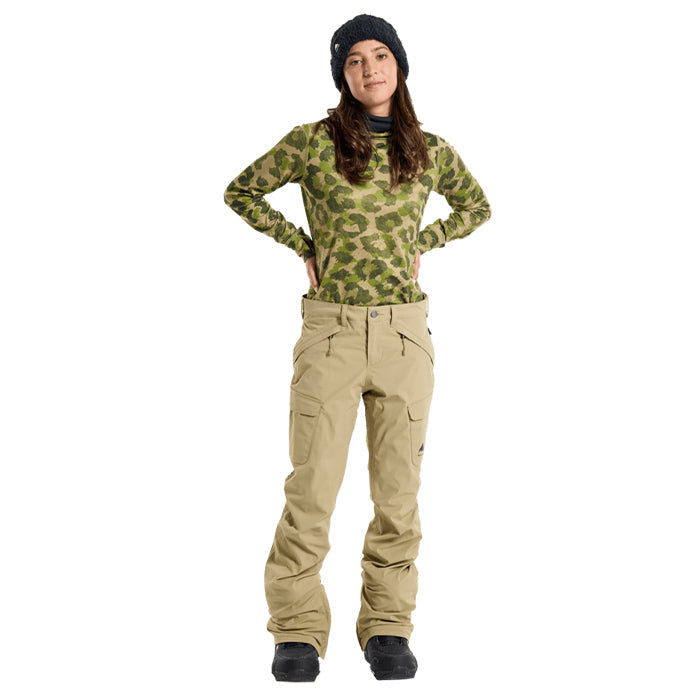 日本正規品 スノーボード ウェア バートン パンツ 23-24 BURTON WOMEN'S GLORIA GORE-TEX 2L PANTS Kelp ウィメンズ 女性 ゴアテックス