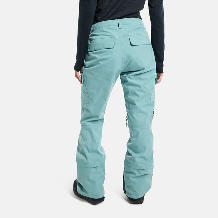 日本正規品 スノーボード ウェア バートン パンツ 23-24 BURTON WOMEN'S GLORIA STRETCH 2L PANTS Rock Lichen ウィメンズ 女性