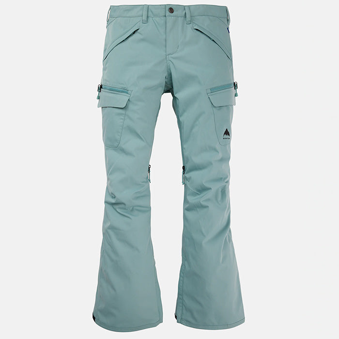 日本正規品 スノーボード ウェア バートン パンツ 23-24 BURTON WOMEN'S GLORIA STRETCH 2L PANTS Rock Lichen ウィメンズ 女性