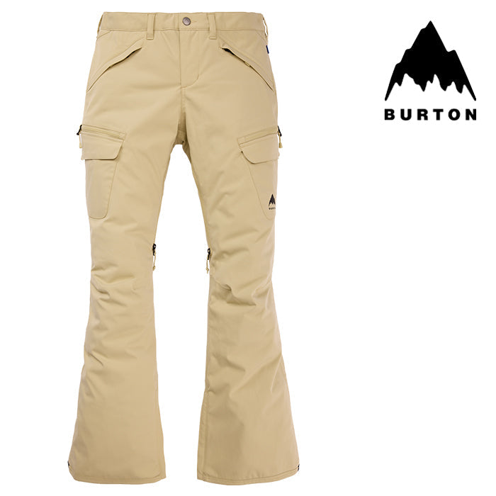 日本正規品 スノーボード ウェア バートン パンツ 23-24 BURTON WOMEN'S GLORIA STRETCH 2L PANTS MUSHROOM ウィメンズ 女性