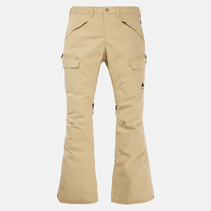 日本正規品 スノーボード ウェア バートン パンツ 23-24 BURTON WOMEN'S GLORIA STRETCH 2L PANTS MUSHROOM ウィメンズ 女性