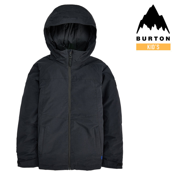 日本正規品 スノーボード ウェア バートン ジャケット 23-24 BURTON BOYS' LODGEPOLE 2L JACKET True Black キッズ YOUTH 子供