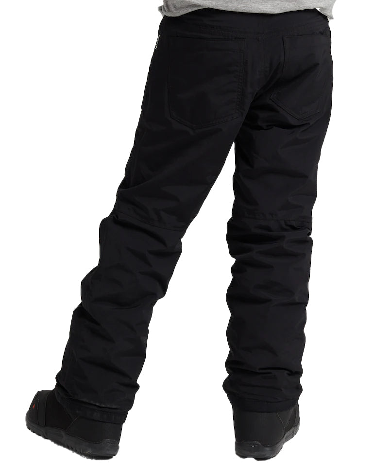 日本正規品 スノーボード ウェア バートン パンツ 23-24 BURTON BOYS' BARNSTORM 2L PANTS True Black ボーイズ バーンストーム キッズ YOUTH 子供