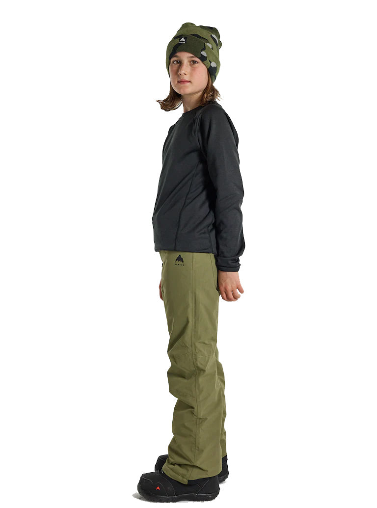 日本正規品 スノーボード ウェア バートン パンツ 23-24 BURTON BOYS' BARNSTORM 2L PANTS Martini Olive ボーイズ バーンストーム キッズ YOUTH 子供