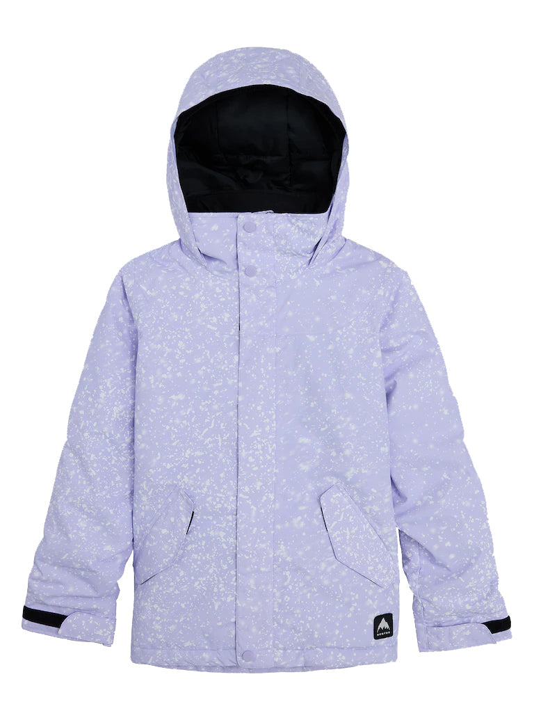 日本正規品 スノーボード ウェア バートン ジャケット 23-24 BURTON GIRLS' ELODIE 2L JACKET Stardust キッズ YOUTH 子供