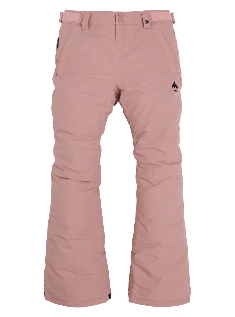 日本正規品 スノーボード ウェア バートン パンツ 23-24 BURTON GIRLS' SWEETART 2L PANTS Powder Blush ガールズ スウィータート キッズ YOUTH 子供