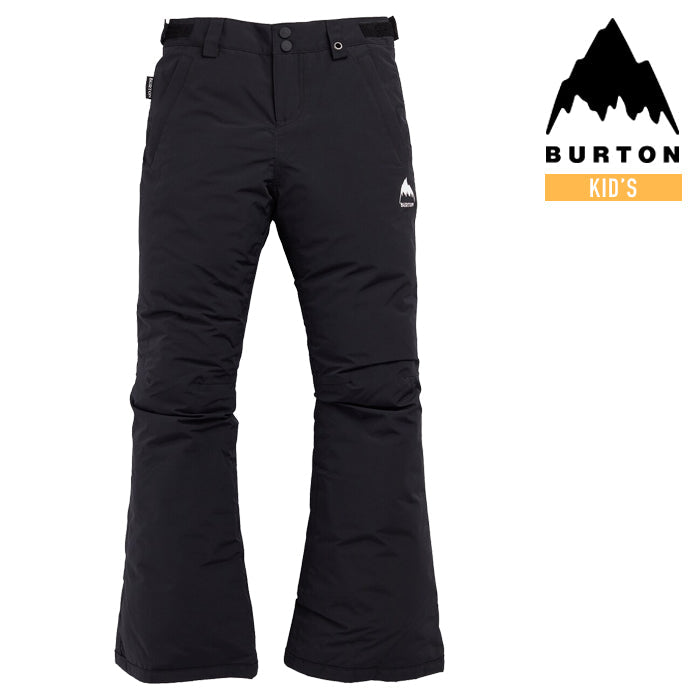 日本正規品 スノーボード ウェア バートン パンツ 23-24 BURTON GIRLS' SWEETART 2L PANTS True Black ガールズ スウィータート キッズ YOUTH 子供