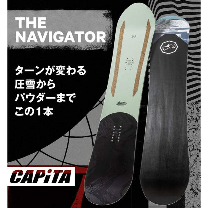 日本正規品 スノーボード 板 キャピタ ナビゲーター 23-24 CAPITA THE NAVIGATOR Camber MEN'S キャンバー メンズ 男性 SNOWBOARD