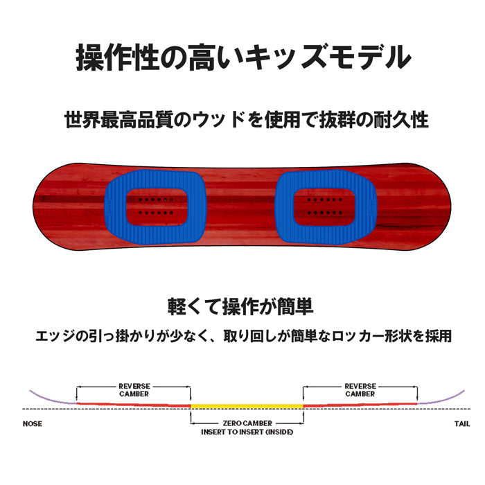 日本正規品 スノーボード 板 キャピタ マイクロ ミニ 23-24 CAPITA MICRO MINI Camber KIDS' キャンバー YOUTH キッズ 子供 SNOWBOARD