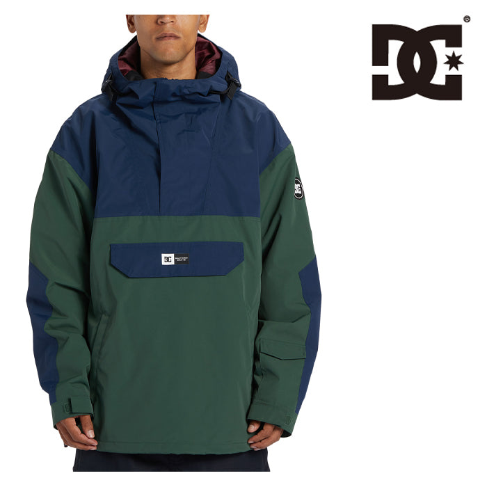 日本正規品 スノーボード ウェア ディーシー ジャケット 23-24 DC DC-43 ANORAK BTK0 ADYTJ03062 MEN'S メンズ