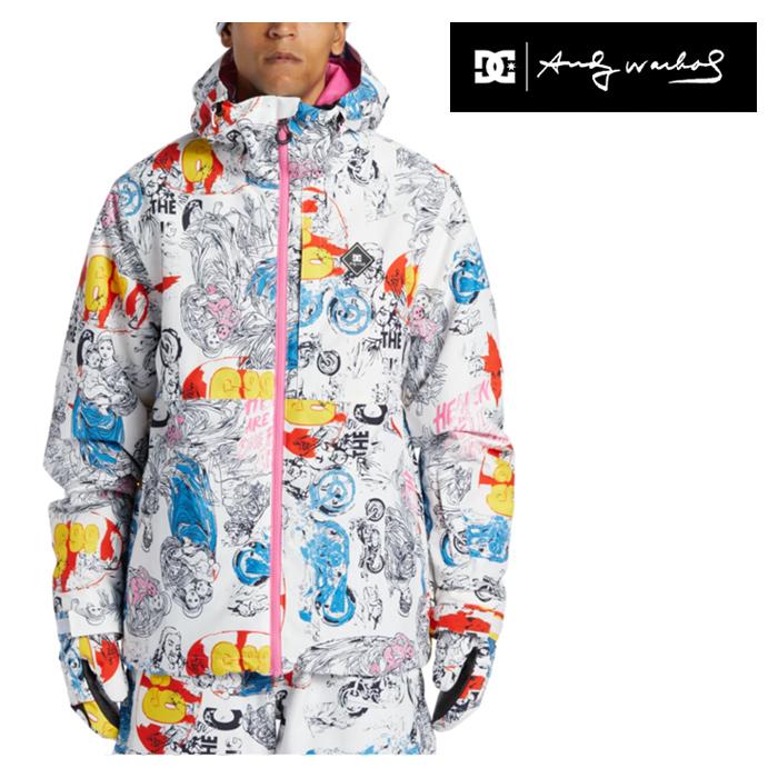 日本正規品 スノーボード ウェア ディーシー ジャケット 23-24 DC AW BASIS JACKET XWBR MEN'S アンディ・ウォーホル ANDY WARHOL メンズ 男性