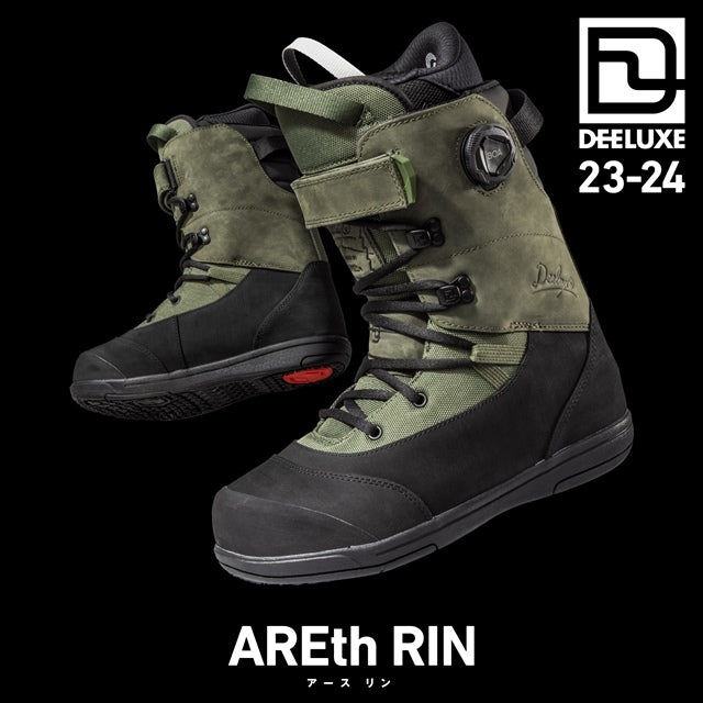 日本正規品 スノーボード ブーツ ディーラックス アース リン 23-24 DEELUXE ARETH RIN S3 Dark Green UNISEX ユニセックス 男性 女性 2024