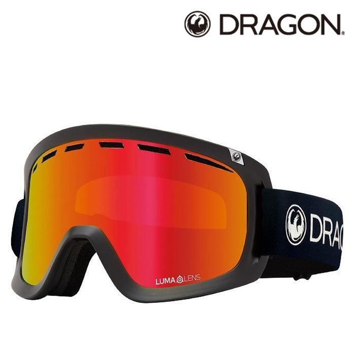 日本正規品 スノーボード ゴーグル ドラゴン 23-24 DRAGON D1 Premium Black/Lumalens J.Red Ion A01 スキー