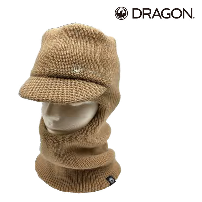 DRAGON ドラゴン バラクラバ 23-24 BRIM KNIT BALACLAVA Beige フェイスマスク 防寒 スノーボード スキー 日本正規品